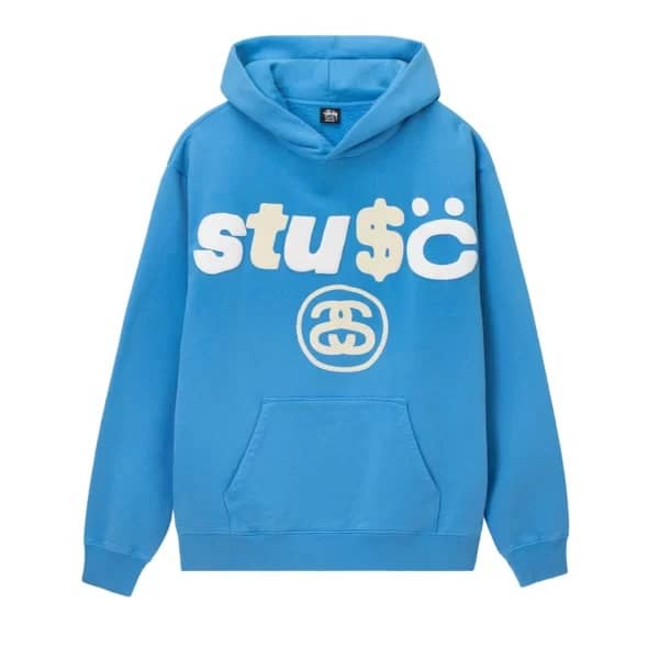 STUSSY CPFM 8 BALL PIGMENT DYED HOODIE